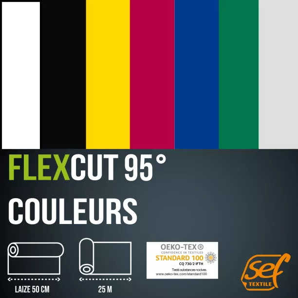 FlexCut 95° Colores (Ancho 50)