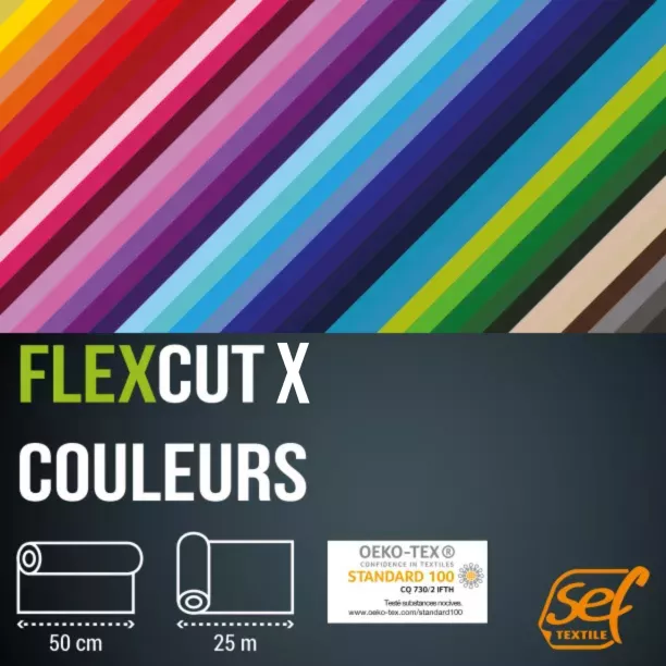 FlexCut X Colores (Ancho 50cm)