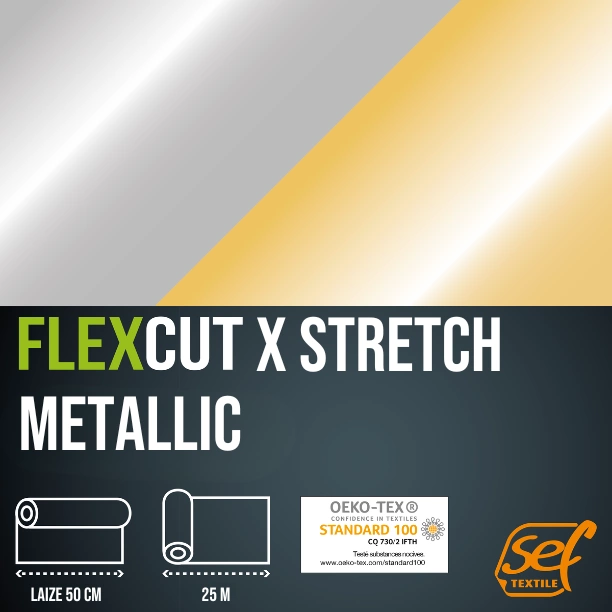 FlexCut X Stretch Ancho 50 (Metalizado)