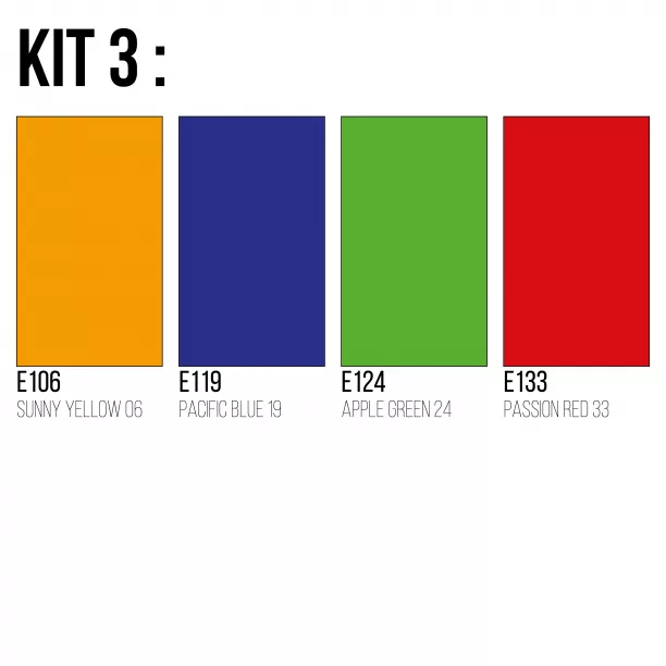 Kit bobinas 5m COLORES