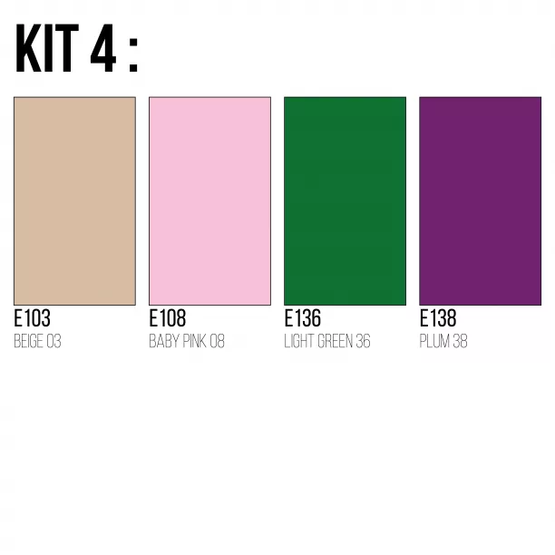 Kit bobinas 5m COLORES