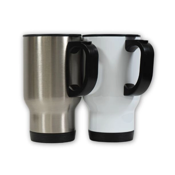 Taza de viaje con tapa de plástico
