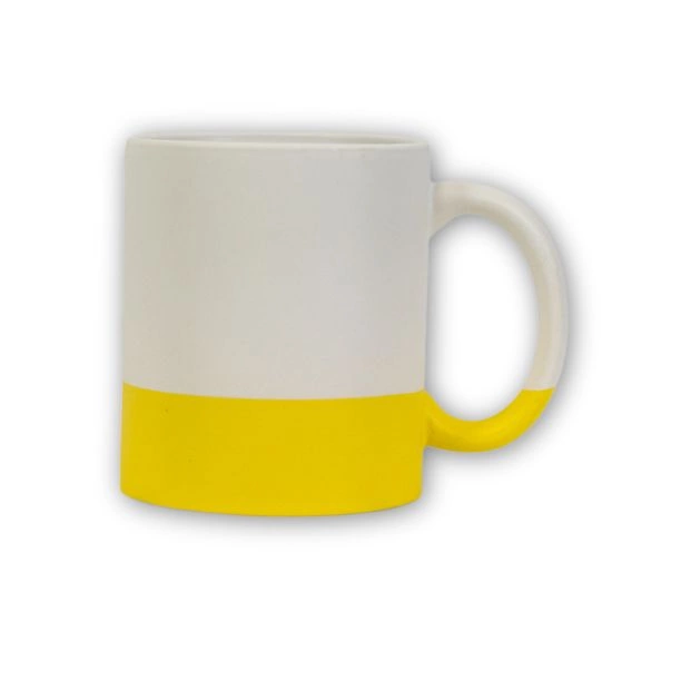 Tazas con fondo de color, acabado mate - M-YC