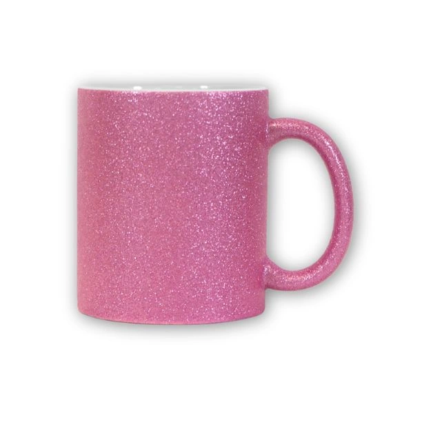 Tazas con purpurina glitter - M-J