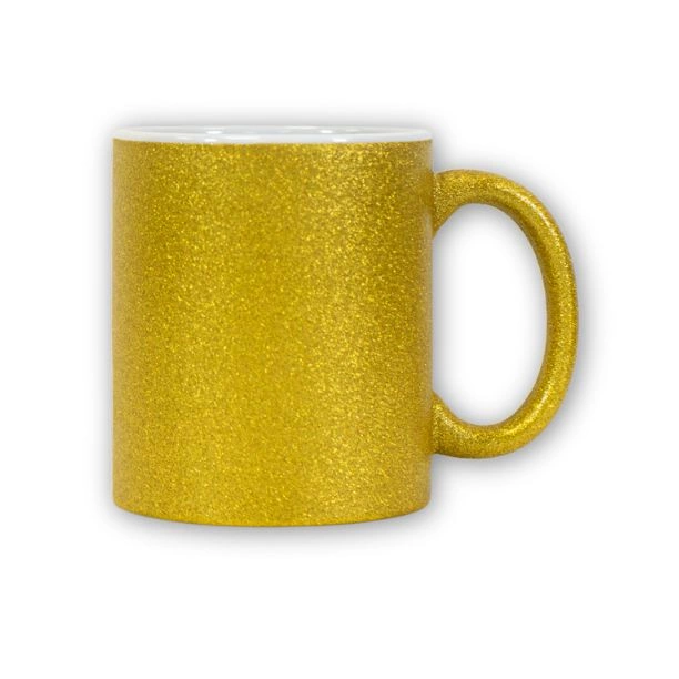 Tazas con purpurina glitter - M-J