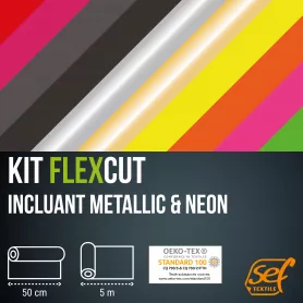 Kit bobinas 5m METALICO Y NEON (ancho 50cm)