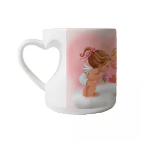 Taza con asa de corazón (ADC141)