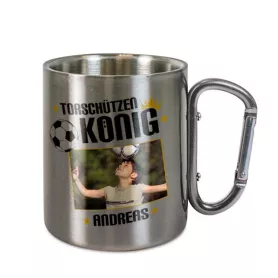 Taza de acero inoxidable Ø 8 cm x 9 cm (ADC142)