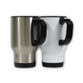 Taza de viaje con tapa de plástico