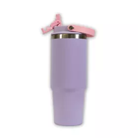 Taza termo de coche con asa redondeada