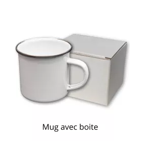 Tazas esmaltadas para sublimar A 12oz/370ml
