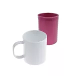 Taza de polímero blanco brillante (ADC148)