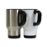 Taza de viaje con tapa de plástico