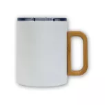 Tazas con asa de madera - Q-175