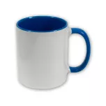 Tazas con asa e interior de color - M003