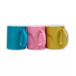 Tazas con purpurina glitter - M-J