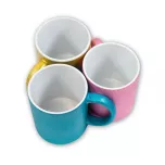Tazas con purpurina glitter - M-J