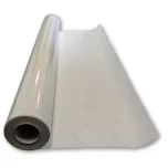 Vinilo transparente Polímero imprimible Adhesivo solvente permanente - MD5 105-544