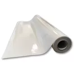 Vinilo transparente Polímero imprimible Adhesivo solvente permanente - MD5 105-544